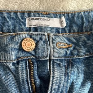 Garage denim 90s straight leg